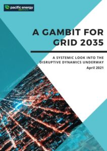 Cover of A Gambit for Grid 2035: A Systemic Look into the Disruptive Dynamics Underway