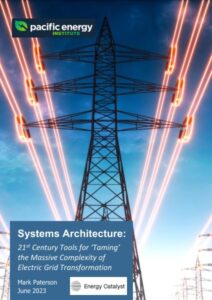 Cover of Systems Architecture: 21st Century Tools for ‘Taming’ the Massive Complexity of Electric Grid Transformation